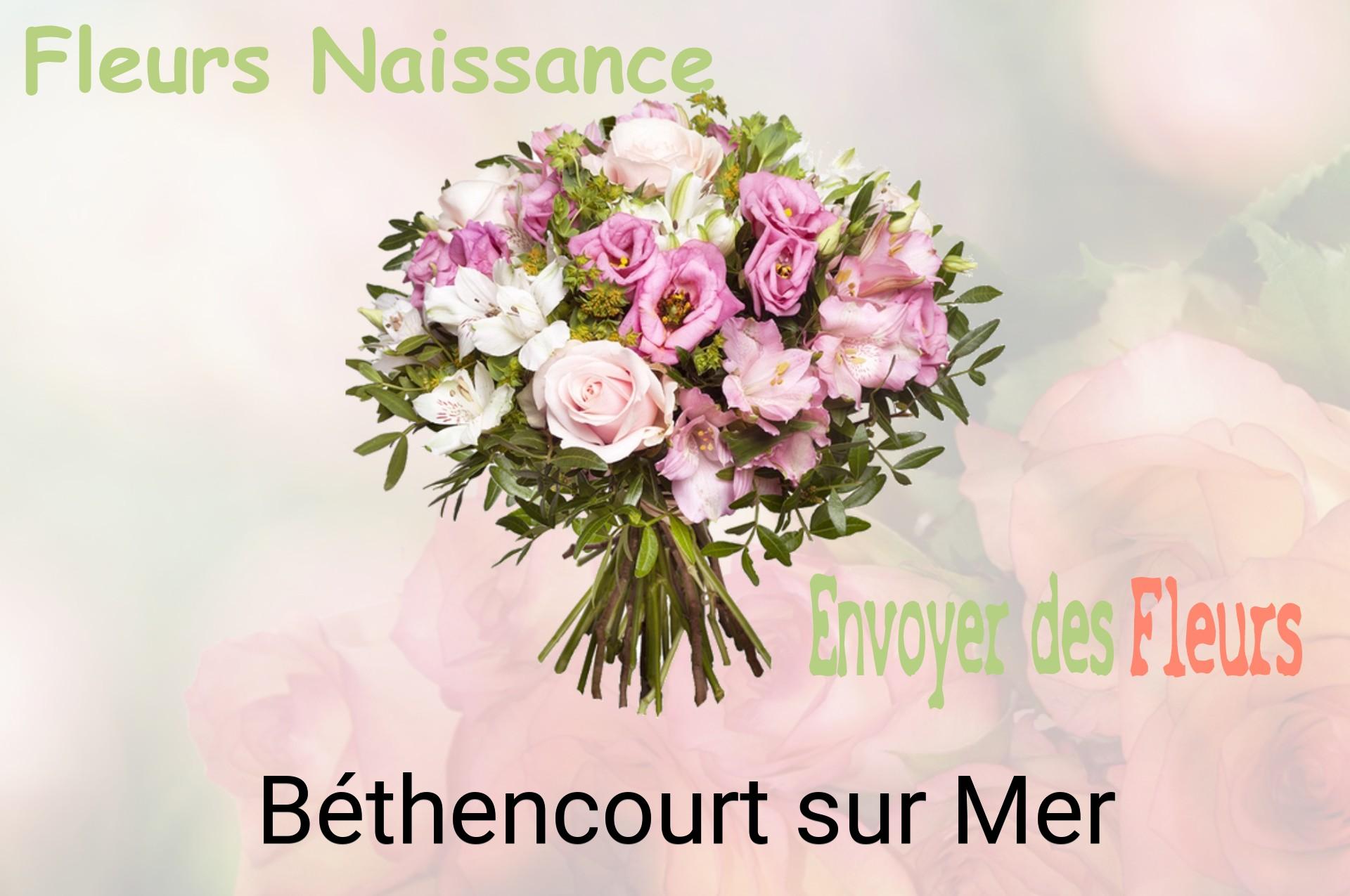 Bouquet de fleurs de naissance livré à Béthencourt-sur-Mer